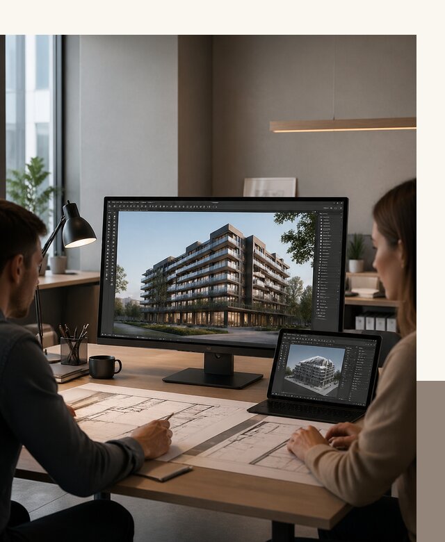 3D визуализация архитектуры и объектов строительства в Березниках