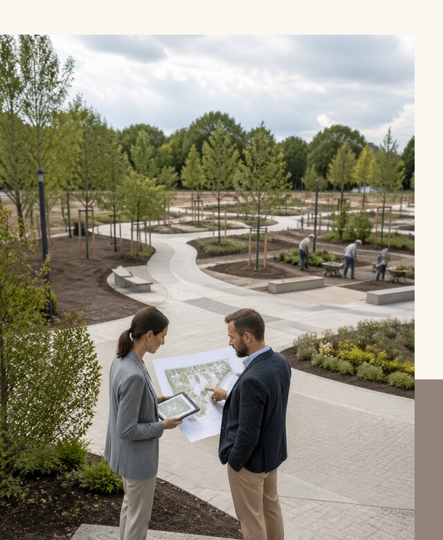 Разработка проекта благоустройства парков и скверов в Березниках